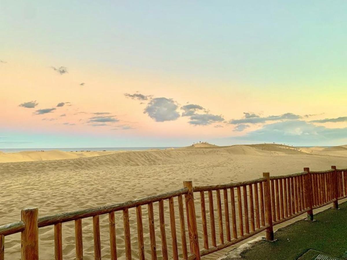 Las Dunas De Maspalomas Y El Mar A Un Paso San Bartolomé Exterior photo